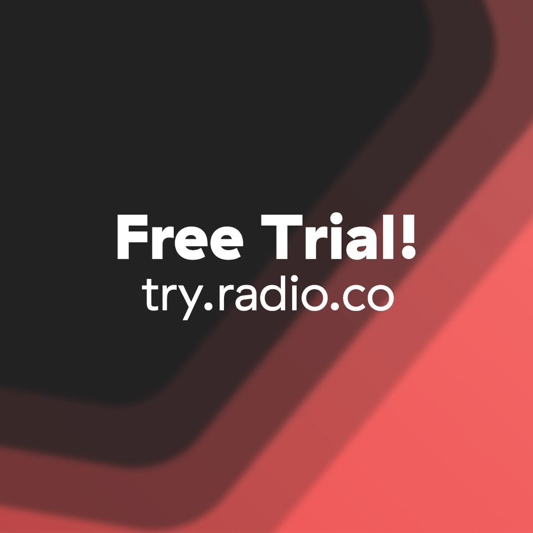 Good news! 📻 You can start a FREE 7 day trial TODAY!! 🎉 ✨ #radio #music #radioco