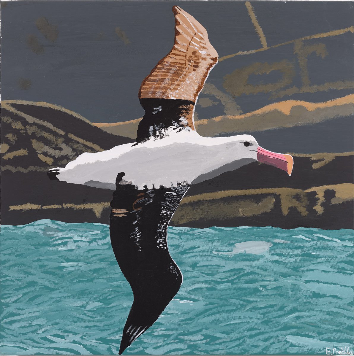 Only two weeks left to see the amazing artworks in the Ellen Prebble exhibition!

Albatross, Acrylic on canvas, 2021

#EllenPrebble #ProjectartWorks