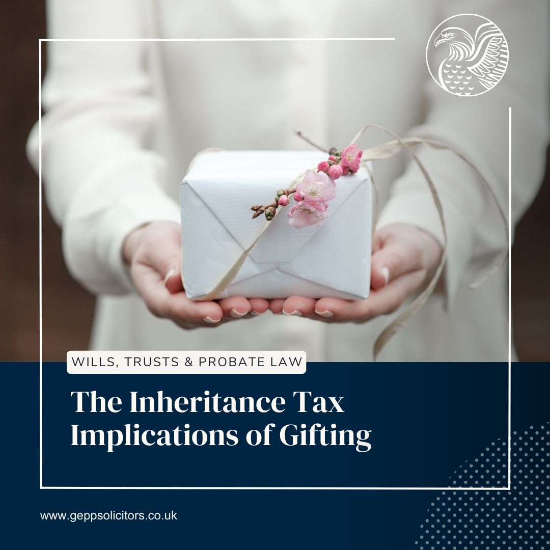 There is usually no inheritance tax due on death relating to any gifts made more than seven years before your death. However, if you die within seven years of making certain gifts, there may be inheritance tax to pay. ow.ly/KXcC50NFRco #InheritanceTax #Chelmsford