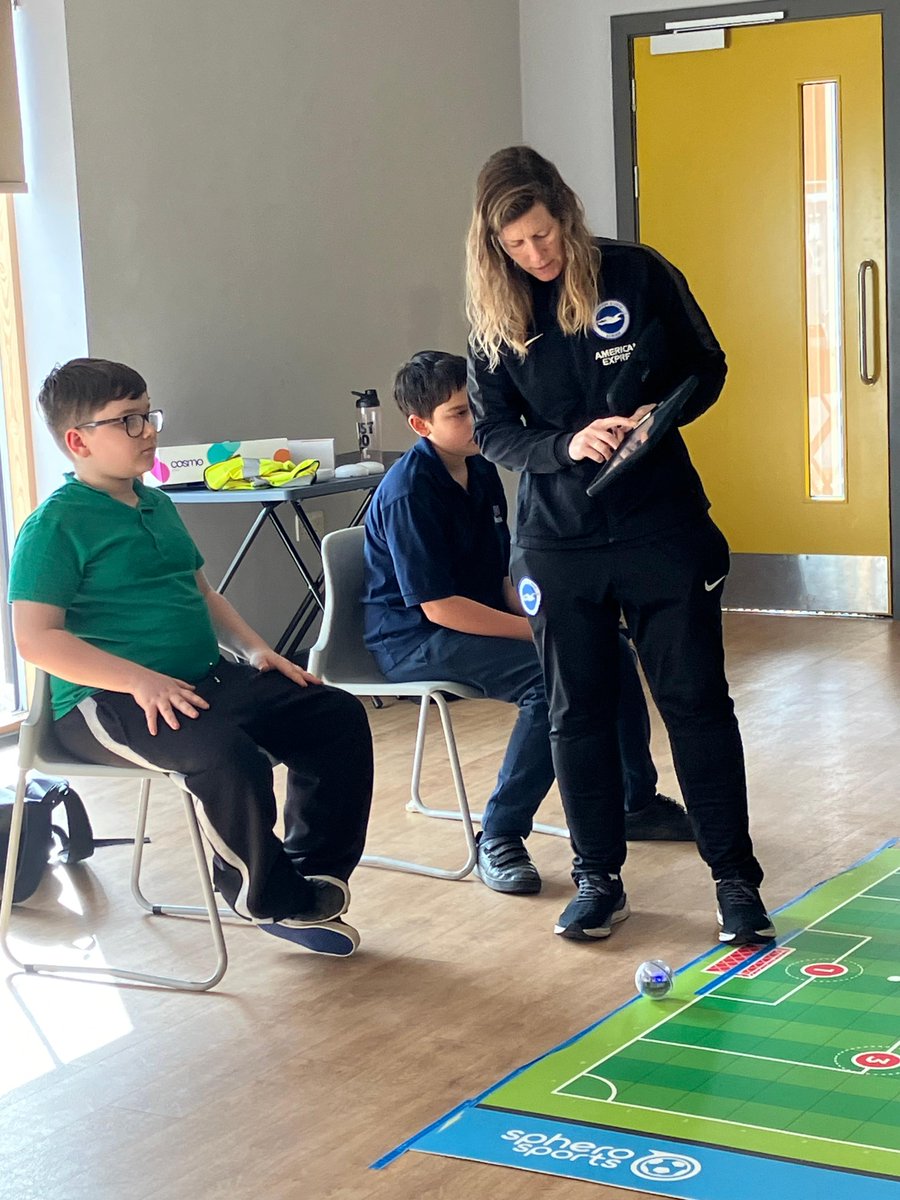 Many thanks to Hayley from Albion in the Community for running the fabulous soccer STEM event last Wednesday at LVS Hassocks. Soccer STEM is not only fun but allows pupils to learn how to use Science, Technology, Engineering, and Maths to control the football robots!