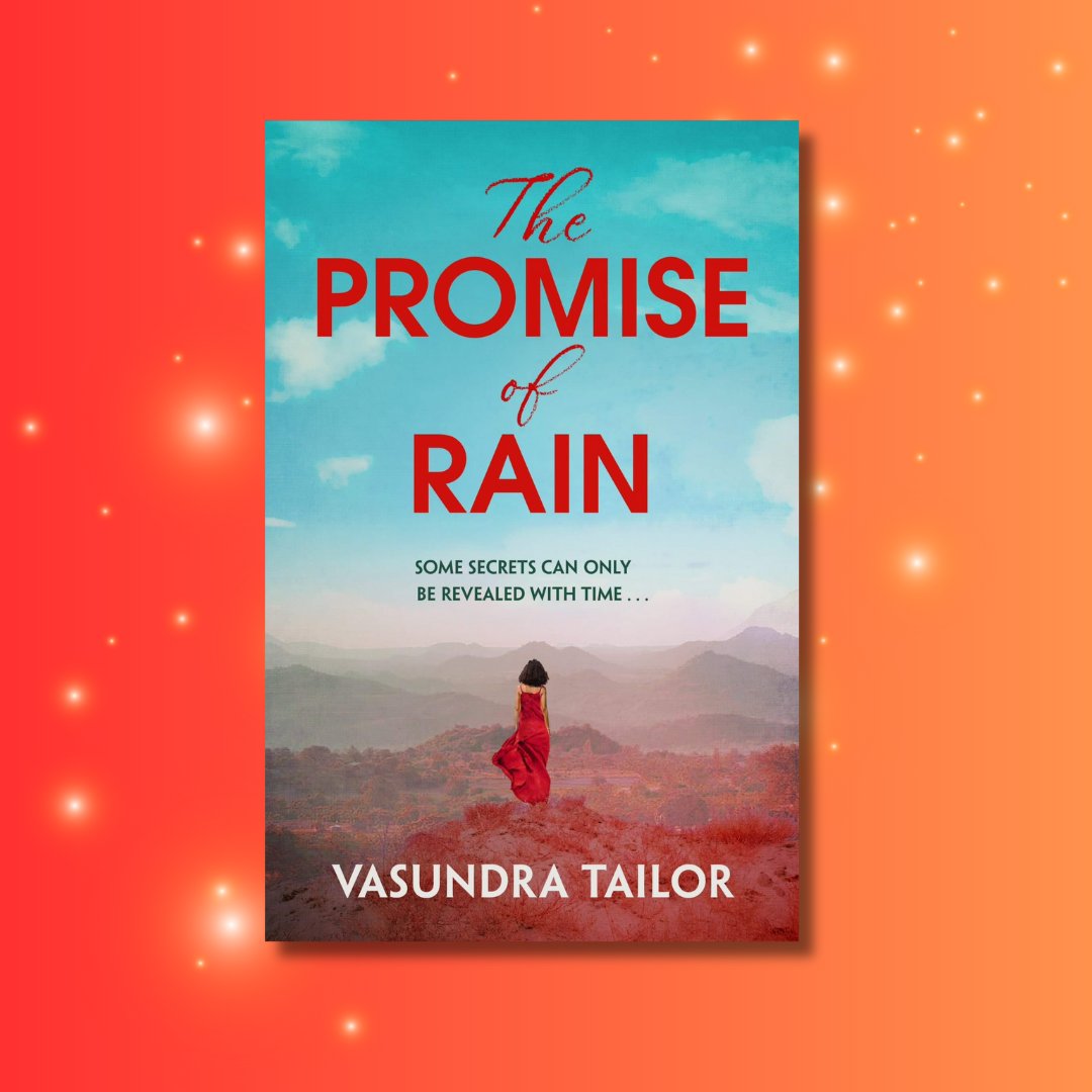 ✨IT'S PUBLICATION DAY! @vasundrajay's THE PROMISE OF RAIN is published today by @AmazonPub! Congratulations, Vasundra! Get your copy here: tinyurl.com/3v67tufm