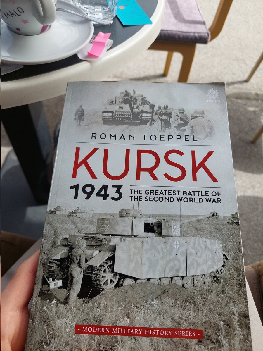 Finally completed Dr. Roman Toeppel's book on Kursk after @MilHiVisualized 's recommendation I've seen people say it's a dry read, but I found it to be perfect for me. There's really a sense of scale and you quickly realise how both small skirmishes and grand battles played out.