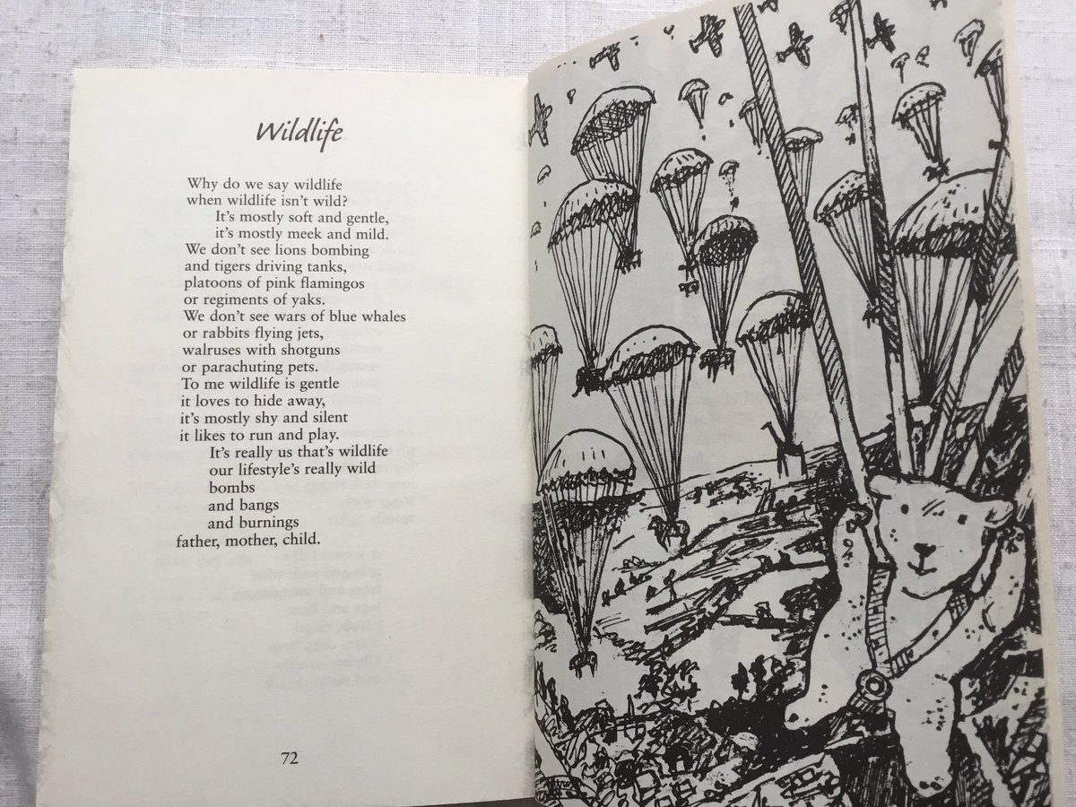 This poem, written by the late children’s poet Peter Dixon, resonates even more now than it did when he wrote it many years ago.