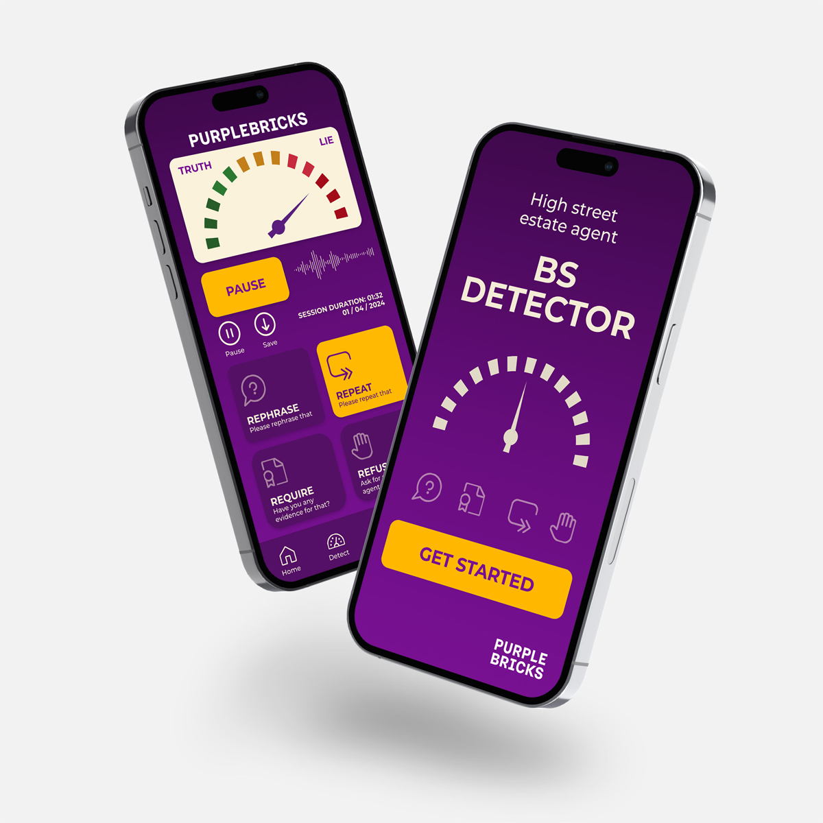 Truth or lie? Purplebricks new ‘BS detector’ mobile app will alert house-hunters to suspicious phrases used by high street estate agents. Download it here purplebricks.co.uk/services/bs-de…