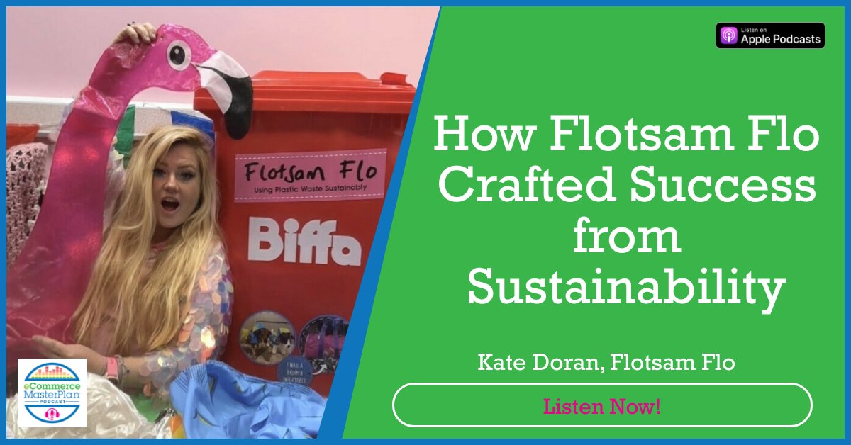 💥New Episode Live!💥 How Flotsam Flo Grew through Creativity, Community, and Sustainability   #ecommerce  Listen & learn! ecommercemasterplan.com/flotsam-flow-c… @Katedoranartist @FlotsamFlo