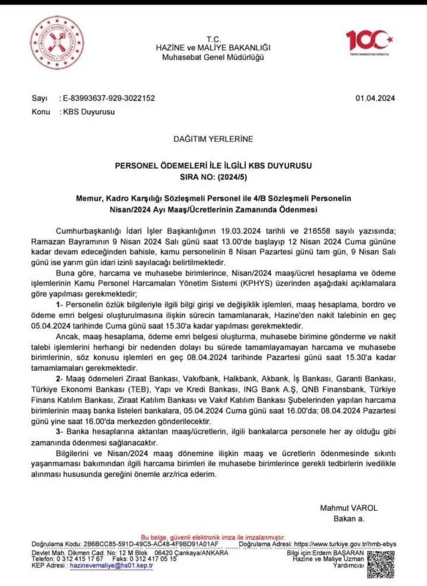 Memur maaşları her zaman olduğu gibi ayın 15'inde ödenecek.
Bayram DOLAYISIYLA bu yıl erken ödeme olmayacak.
<a href="/SaHaDernegi/">Sağlık Çalışanları Hak Ve Mücadele Derneği</a> 
#memur 
#secim2024
#memu