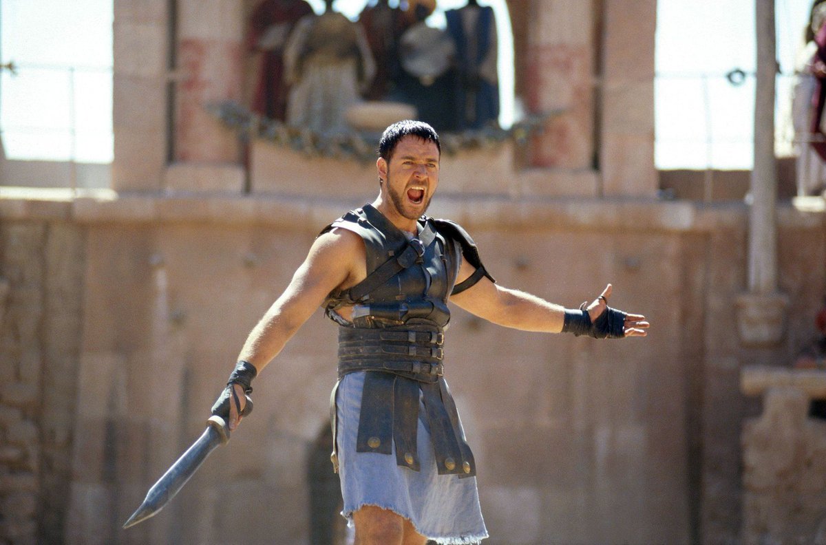 Asker olmanın en büyük avantajı düşmanınızı karşınızda görüyor olmanızdır. 🎬 Gladiator (2000)