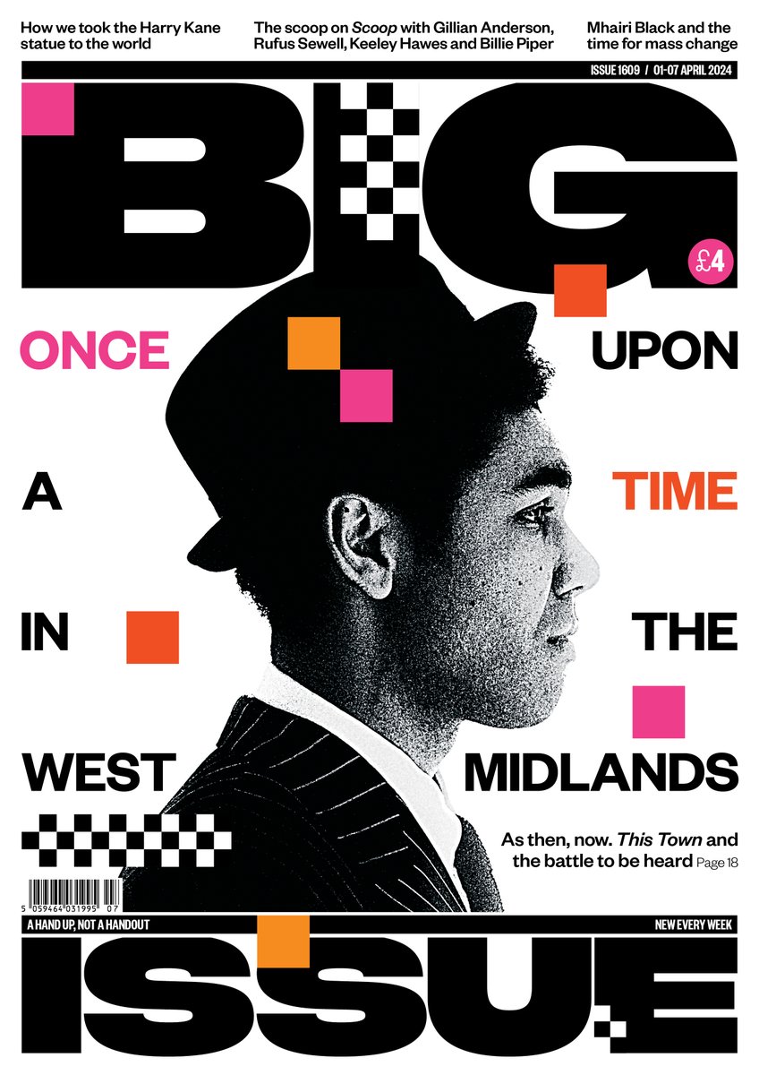 Inside this week's issue: 🎤 Steven Knight, Kae Tempest, Dan Carey and Eve Austin on This Town 📺 Gillian Anderson, Rufus Sewell, Keeley Hawes and Billie Piper on Scoop 🏵️ Mhairi Black on how the system tired her out and more! Find your local vendor: bigissuenorth.com/find-a-vendor/