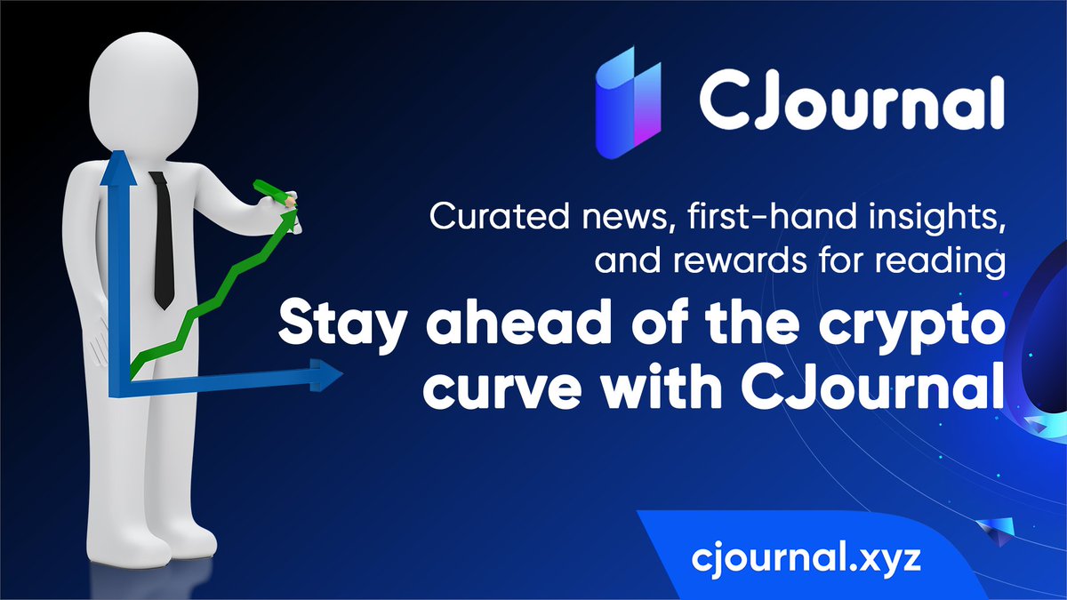 😎 Stay ahead of the crypto curve with #Cjournal! 😎 Curated news, first-hand insights, and rewards for reading. 😎 Let blockchain empower journalism. $CJL $UCJL