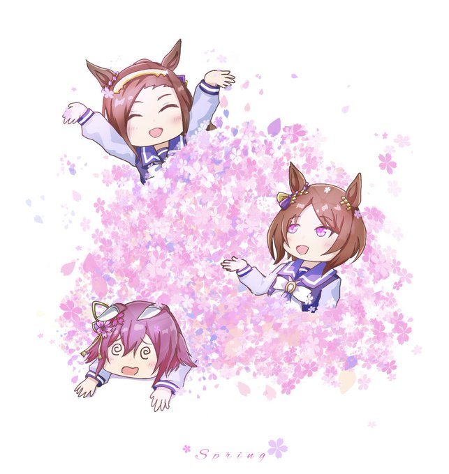 #ウマ娘 春 