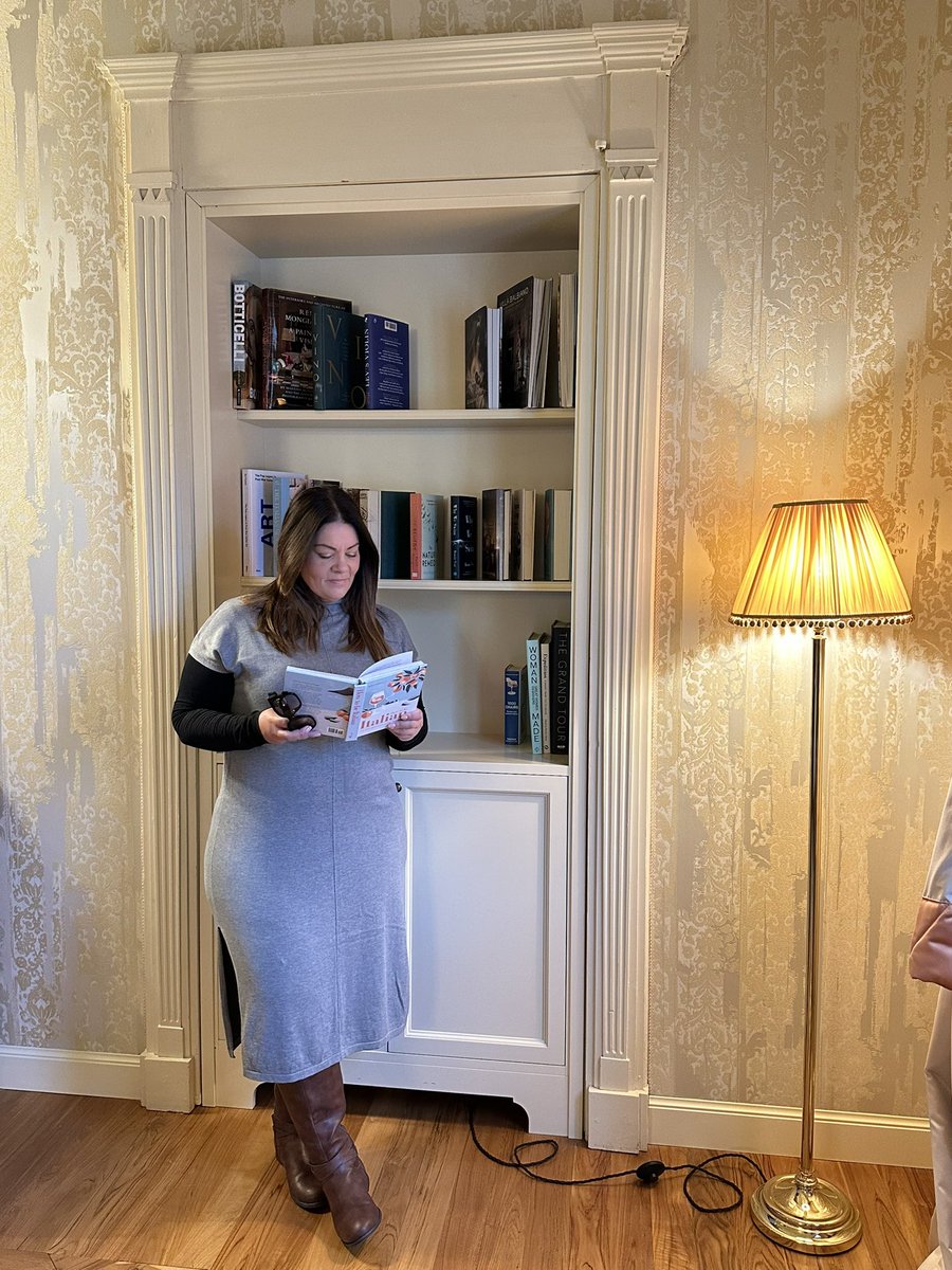 Checking in to the hotel that has been named #1 in the world and finding that a copy of your book is part of the furniture in your suite has to be up there with those full circle career / life moments 🇮🇹❤️ #howtobeitalian #Passalacqua #LakeComo <a href="/TheWorlds50Best/">The World's 50 Best</a>