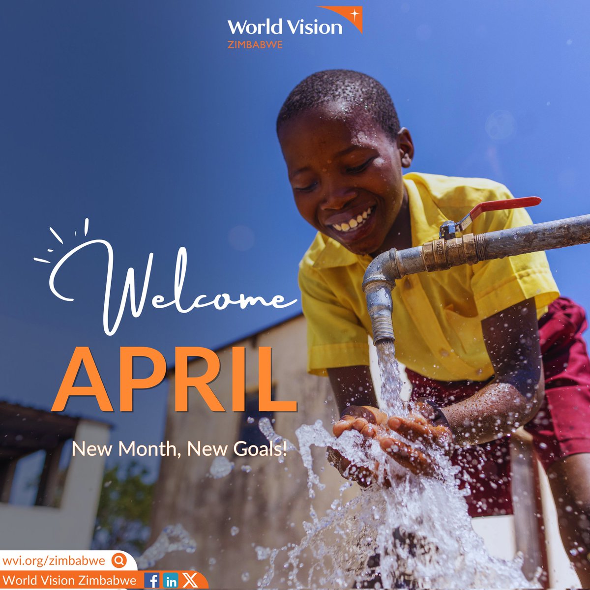 Happy New Month 🙏🏿 #WorldVisionZim #ENOUGH