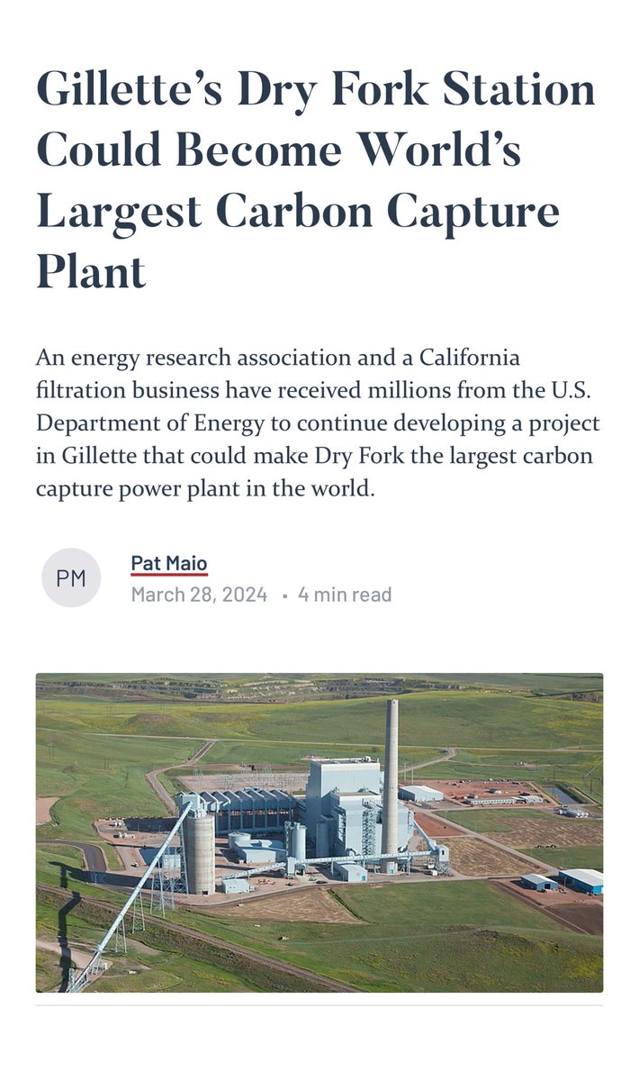 In an energy producing state like Wyoming, here’s an example of subsidies using printed money inside of spending package—>Environmental Activism in Bidenomics. Ultimately the goal is to stifle oil, gas and coal production. This is the European environmental model, using a