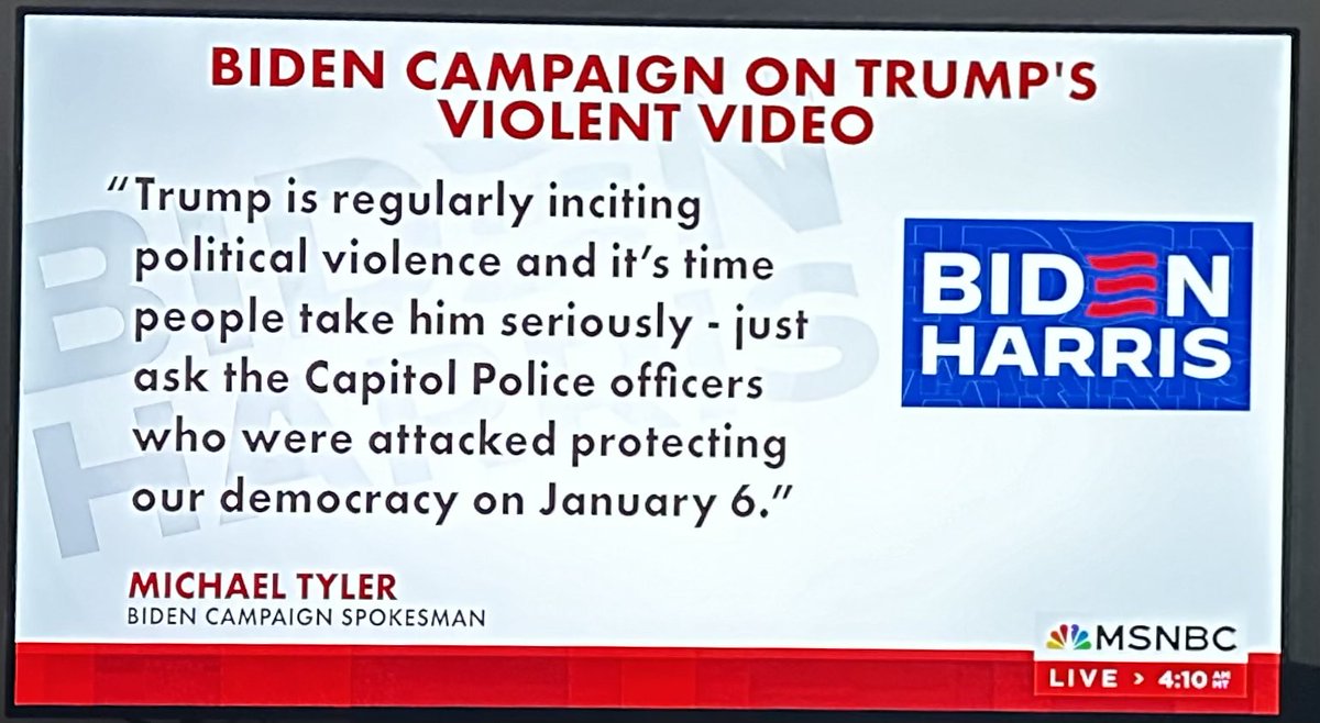 .⁦@morningmika⁩ - This is stochastic terrorism. Period. Full stop. The debauched, depraved, murderously, malignantly narcissistic, old pervert  needs to be held accountable for his crimes. #TrumpIsATerrorist #MSNBC #CBC #BBC