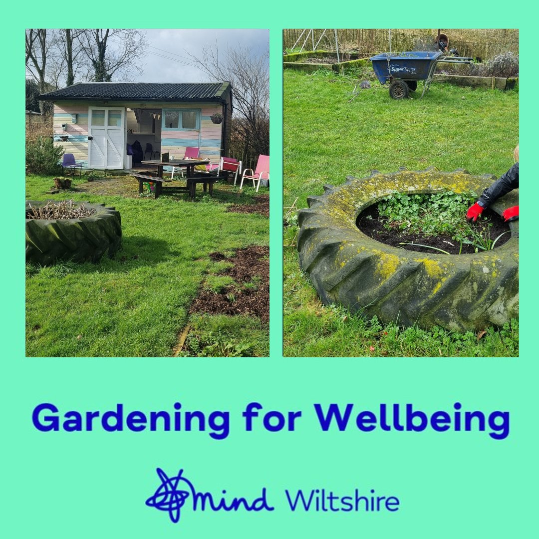 Gardening is great for boosting your mental health! We have partnered with @GreatwoodHorses to restore the beautiful sensory garden. Join our Gardening for Wellbeing group. Contact supportgroups@wiltshiremind.co.uk for details. #mentalhealthisimportant #communitygardenweek