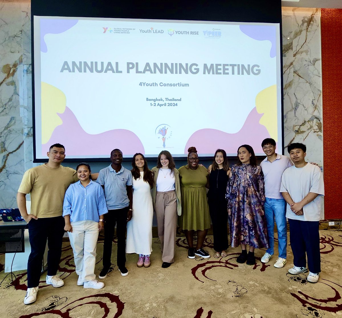 Day 1 of the 4Youth Consortium Annual Planning Meeting just ended! Many exciting plans for global youth advocacy and engagement moving forward as the @RobertCarrFund youth consortium. #4Youth @YouthRISE @Yplus_Global @ypeerap