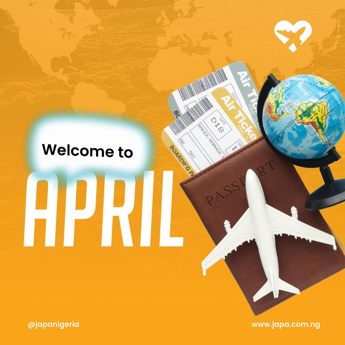 Hello April! Let’s welcome this new month with open arms and hearts full of anticipation for the adventures ahead.

#japamediation #japa #japamedia
#japang #japabuddy #japaexperience #japanigeria #japanews #newmonth #april