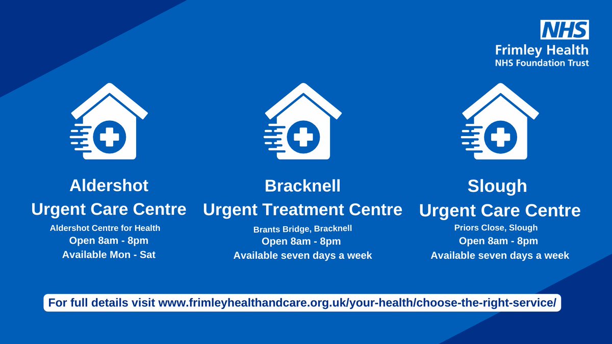 ⚠️ Our emergency departments are under extreme pressures at the moment ⚠️ Please only attend in an emergency or life-threatening circumstances. 👉 For minor illnesses/injuries call 111 for an appointment at one of our urgent care or treatment centres.