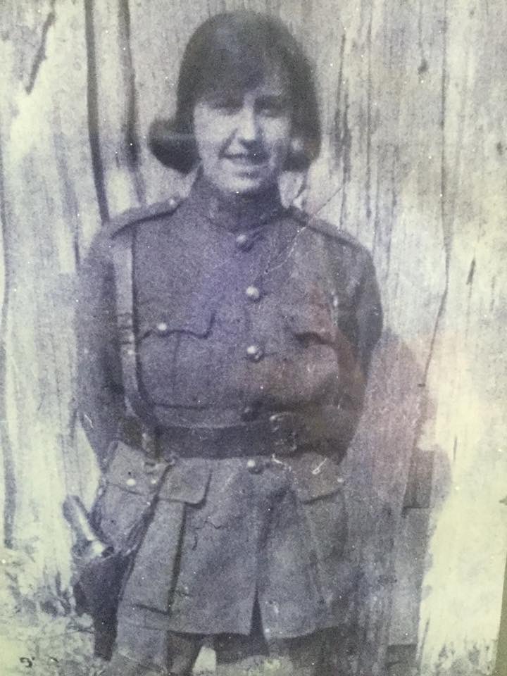 My Grandmother ELLEN CAHILL WALSH. Cumann na mBan. She walked bravely out on Easter Monday 1916 to fight for the Republic. #1916 #cumannnamban