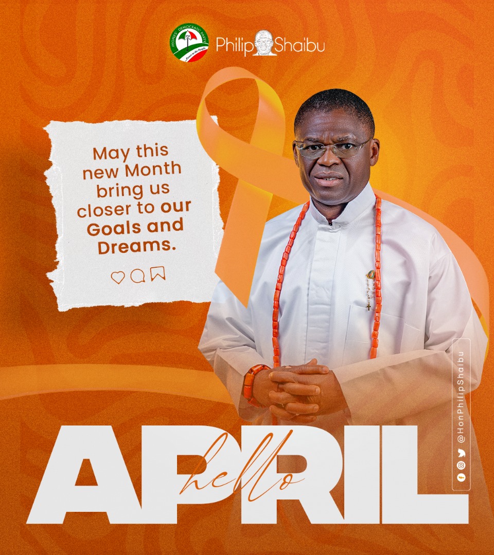 On behalf of myself and my family, I wish the good people of Edo State and Nigeria a fantastic April filled with joy, prosperity, and endless possibilities! May this new month bring us closer to our goals and dreams and may it be FULL of heavenly goodies for us all. Happy New…