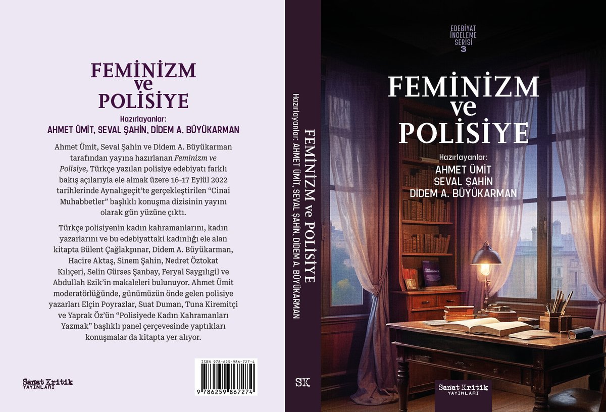Yaşasın feminizm yaşasın polisiye. Bahara güzel bir kitapla merhaba. @baskomsernevzat @elcinpoyrazlar @kiremitciev @suatduman @sgsanbay dukkan.sanatkritik.com