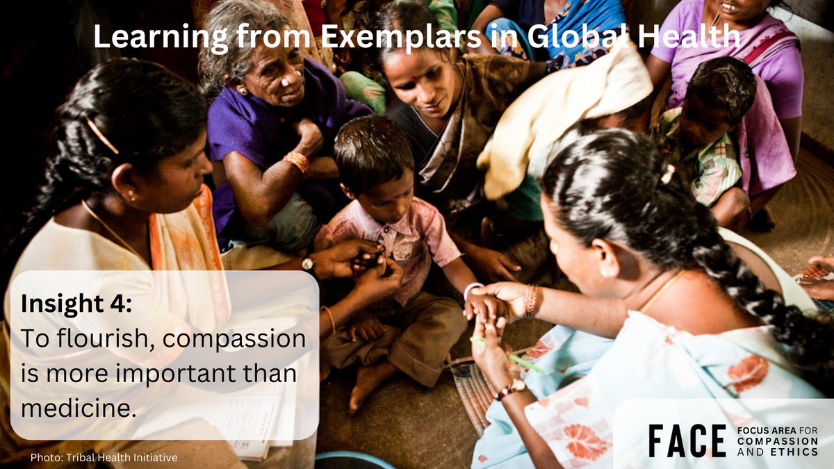 “Most of the healing takes place in the communication.” - Dr. Regi George, founder, <a href="/tribalhealth/">tribalhealth</a> in India

What do you think compassionate communication looks like in healthcare?

Read more about #HumanFlourishing in the #CompassionateCare series: bit.ly/3HUNKwb