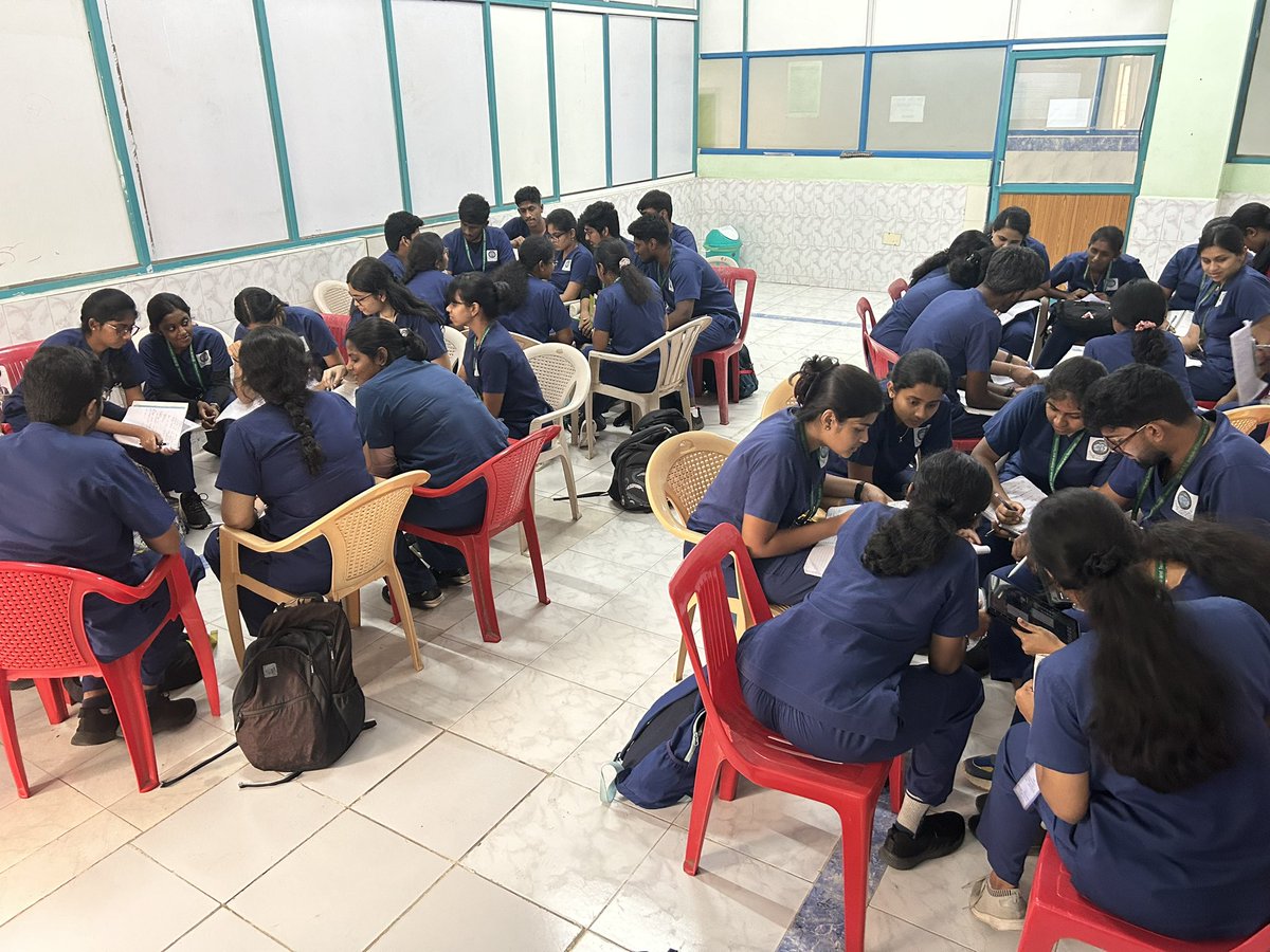 docchennai's tweet image. Small group teaching can be made more engaging for students by forming different buzz groups. #teachingandLearning. #medicaleducation