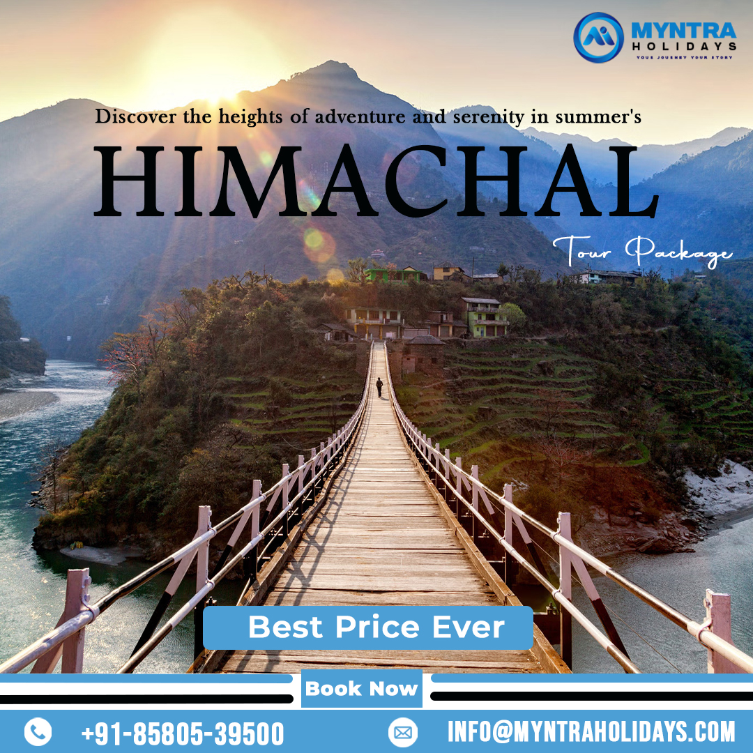 #HimachalHolidays #MyntraEscapes #AdventureInHimachal #ExploreHimachal #NatureLovers #TravelGoals #MountainMagic #CulturalExploration #ScenicBeauty #ThrillingAdventures #HimalayanGetaway #TravelDiaries #IncredibleIndia #Wanderlust #ExploreWithMyntra 🌿