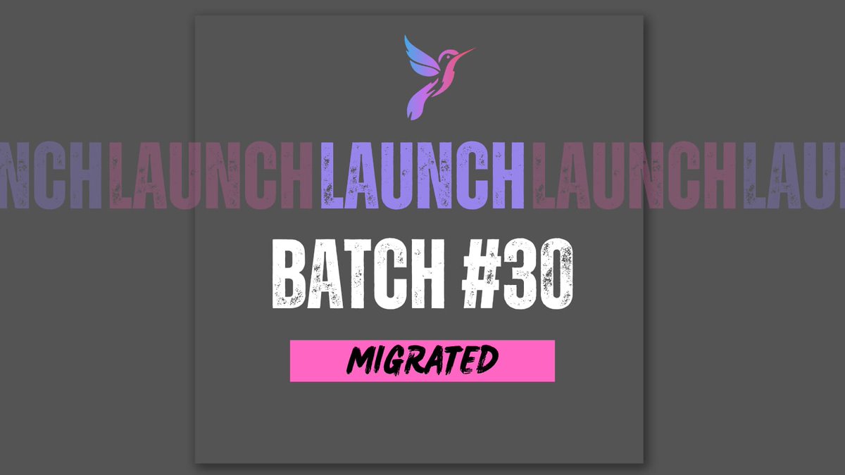 Batch ID 29 of $LAUNCH on BNBChain has been successfully burned 🔥 Batch ID 30 has migrated to @zksync and is now available for claiming. Claim: superlauncher.io/loyalty/migrat… Stake: superlauncher.io/zk-stake
