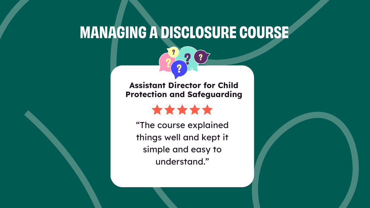 🚸 Managing disclosures of sexual harassment, assault or abuse may be one of the most challenging aspects of being a teacher. Be prepared with our FREE Managing a Disclosure of Sexual Harassment or Assault course: bit.ly/49CXUOj