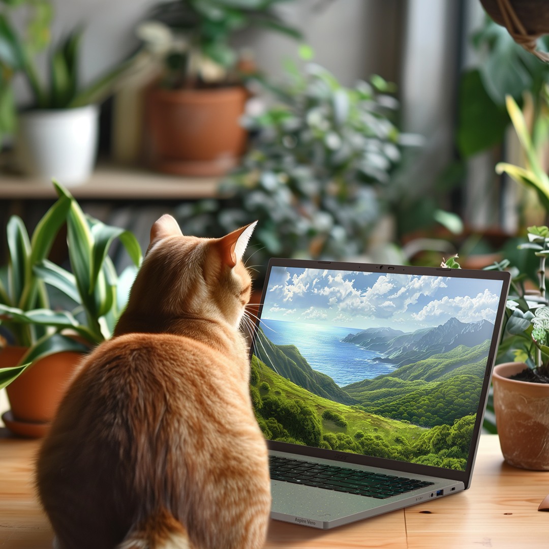 So eco-friendly, everyone loves it. Committed to carbon neutrality, the Acer Aspire Vero 16 is revolutionized to be more than just a laptop; it is made with over 60% PCR plastics — more than double of the original 2021 Vero — in 100% recyclable packaging. acer.com/us-en/laptops/…