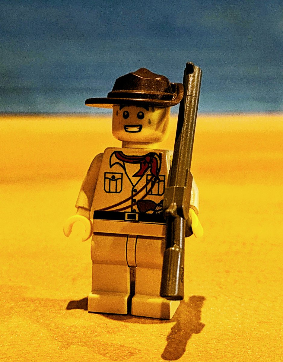 #LEGO アメリカ陸軍をイメージして作ったミニフィギュア。