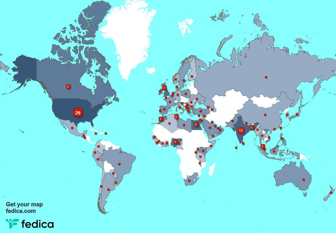Special thank you to my 2 new followers from USA, and more last week. fedica.com/!orchbby2011