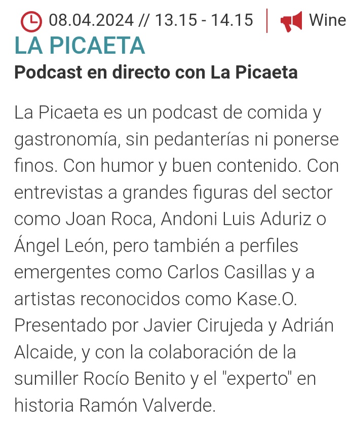 Pues parece que el lunes que viene estaremos en el Forum Gastronómico de Galicia hablando de vinos gallegos.
Y se rumorea que contaremos con la presencia de la todopoderosa <a href="/rociosomm/">Rocio</a>!!!