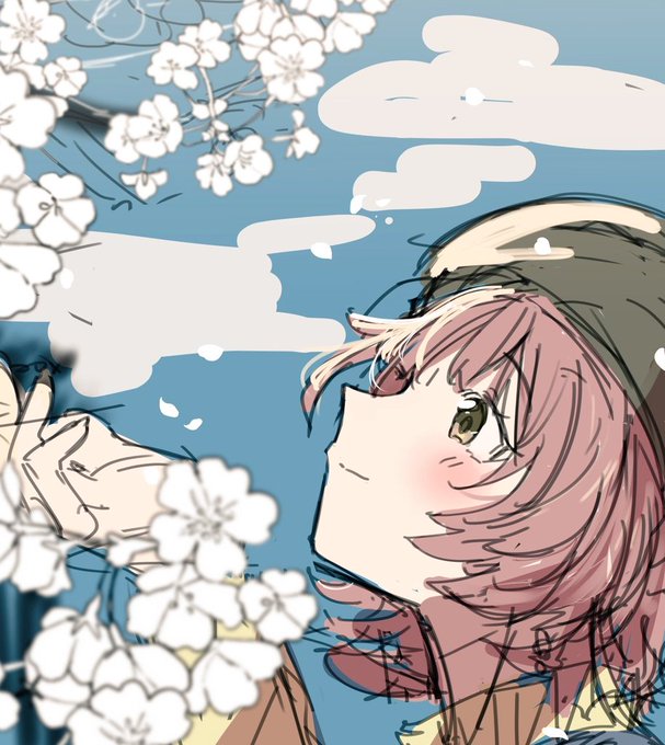 「branch petals」 illustration images(Latest)｜4pages