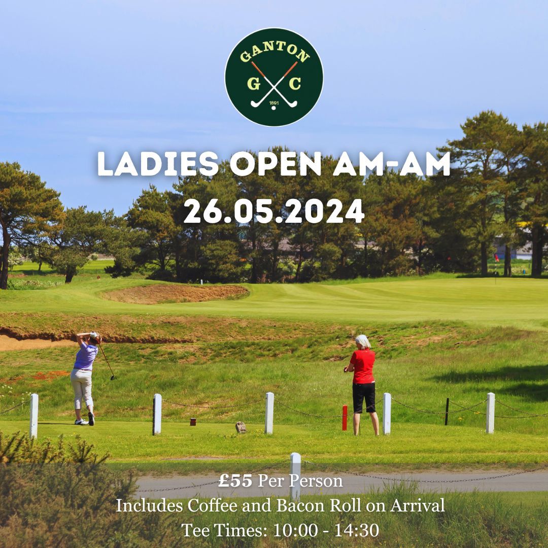 Join us at the end of May for our Ladies Open AM-AM⛳ We have limited tee times remaining, sign up now to avoid disappointment: buff.ly/3OZTN6D #Golf #LadiesGolf #WomenInGolf