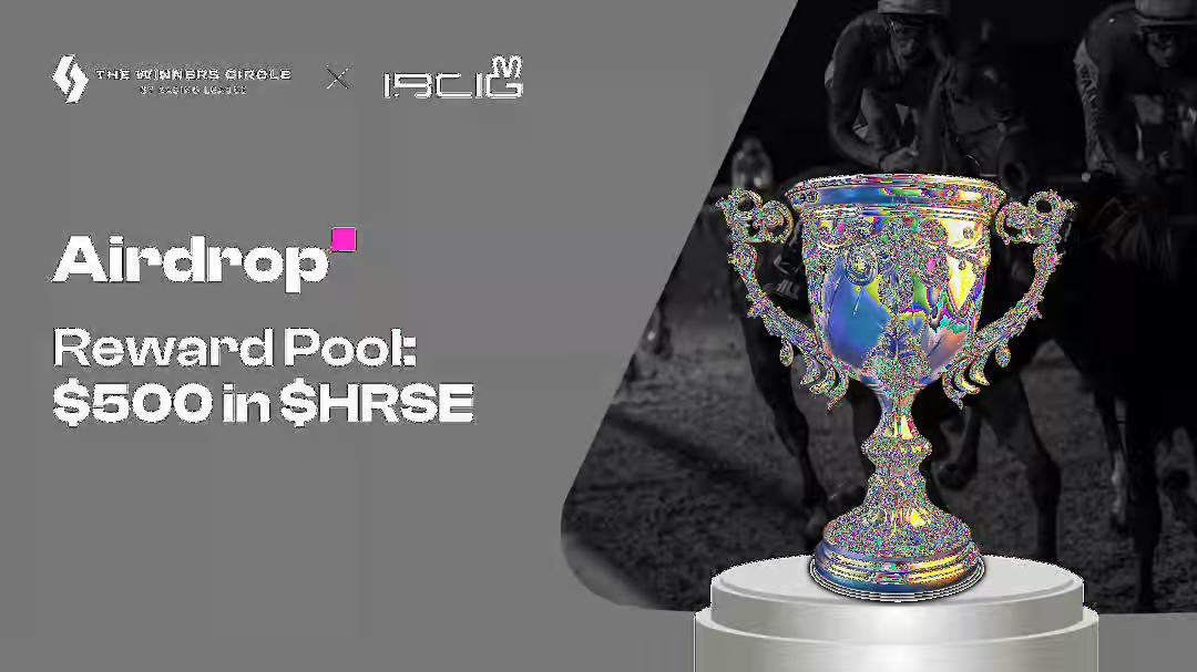 ibcig's tweet photo. So happy to share that I've collaborated with @TWC_HRSE - an innovative loyalty platform for horse racing fans, co-founded by @Zilliqa & @RacingLeagueUK.

Exclusively for the community, they are giving away $500 in $HRSE tokens through gleam campaign. FYI, the tokens will be sent out at launch.

Support the first Web3 horse racing project that reimagines loyalty and brings #Skill2Earn to this high-profile sport!

Gleam Campaign: https://t.co/sjfBpGQG4G

#TheWinnersCircle