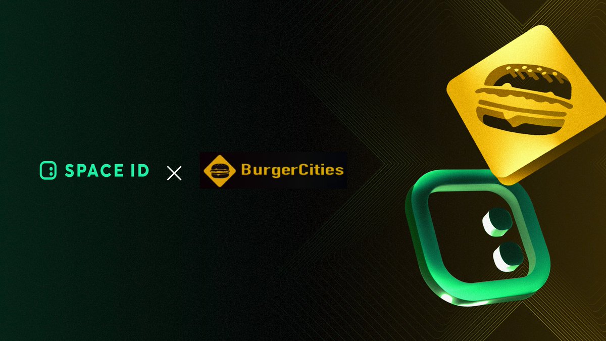 🏹 @SpaceIDProtocol now supports @BurgerCitiesBar 

🏹 #BurgerCities is a one-stop #MetaFi platform with a wide range of features, including its native token $BURGER, a Decentralized Exchange (DEX), and Non-Fungible Tokens (NFT) which are made up of Heroes, Props, and Lands

🔽…