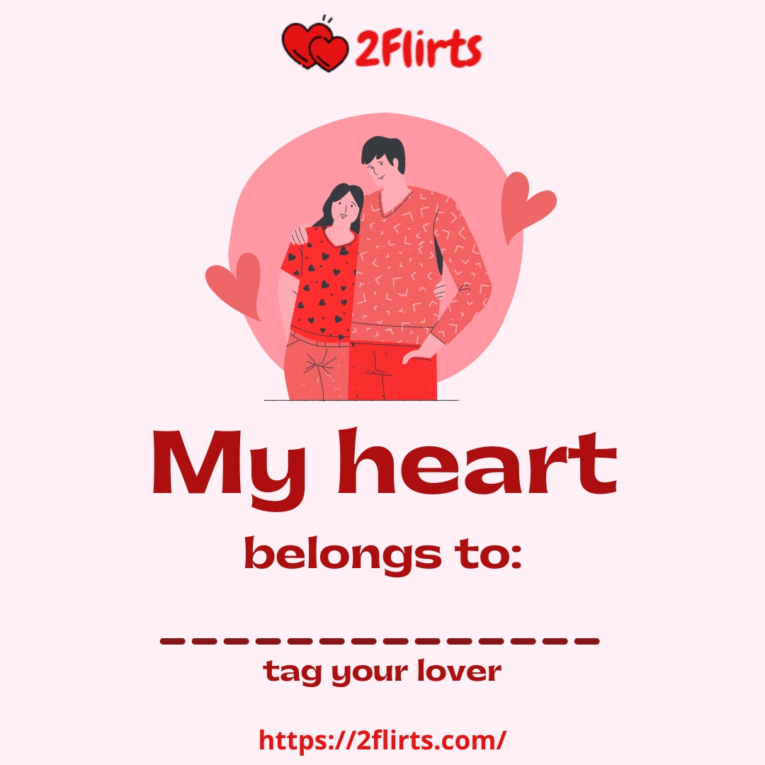 Forever and always, my heart belongs to you. 💖 Tag your partner and spread the love!

#MyHeartBelongsToYou #ForeverYours #LoveOfMyLife #Soulmate #PartnerInCrime #HeartfeltLove #LoveEndlessly #TagYourPartner #SpreadLove #InfiniteLove