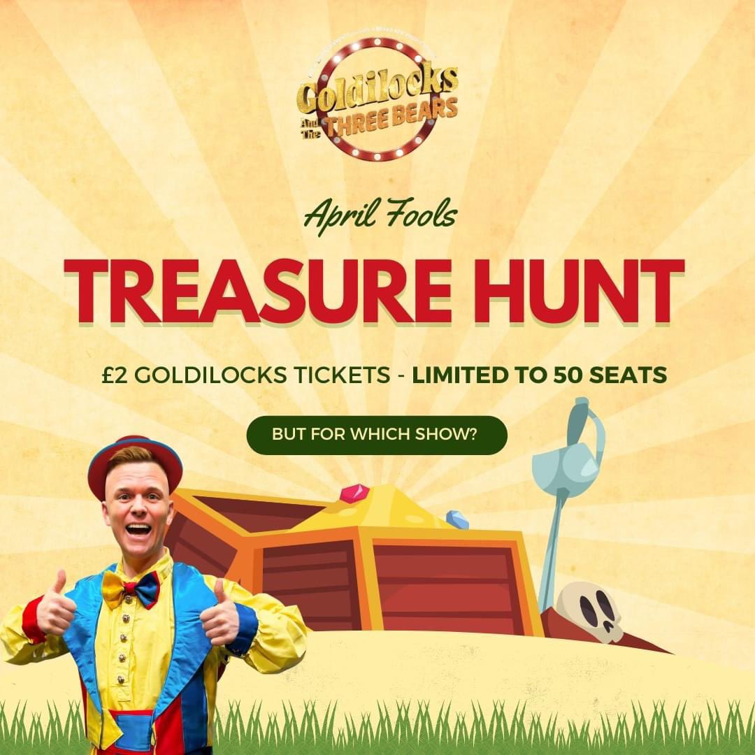 Hello St. Helens... Wanna play a game? 😏 

There COULD BE 50 £2 Goldilocks tickets available on our website... But to which show? Are we serious? April Fools? 👀

May the odds be in your favour...

#sthelenstheatreroyal #regalentertianments #AprilFools