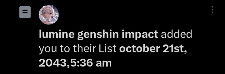 is  lumine  from  genshin  impact  foretelling  the  date  and  time  of  my  death ??