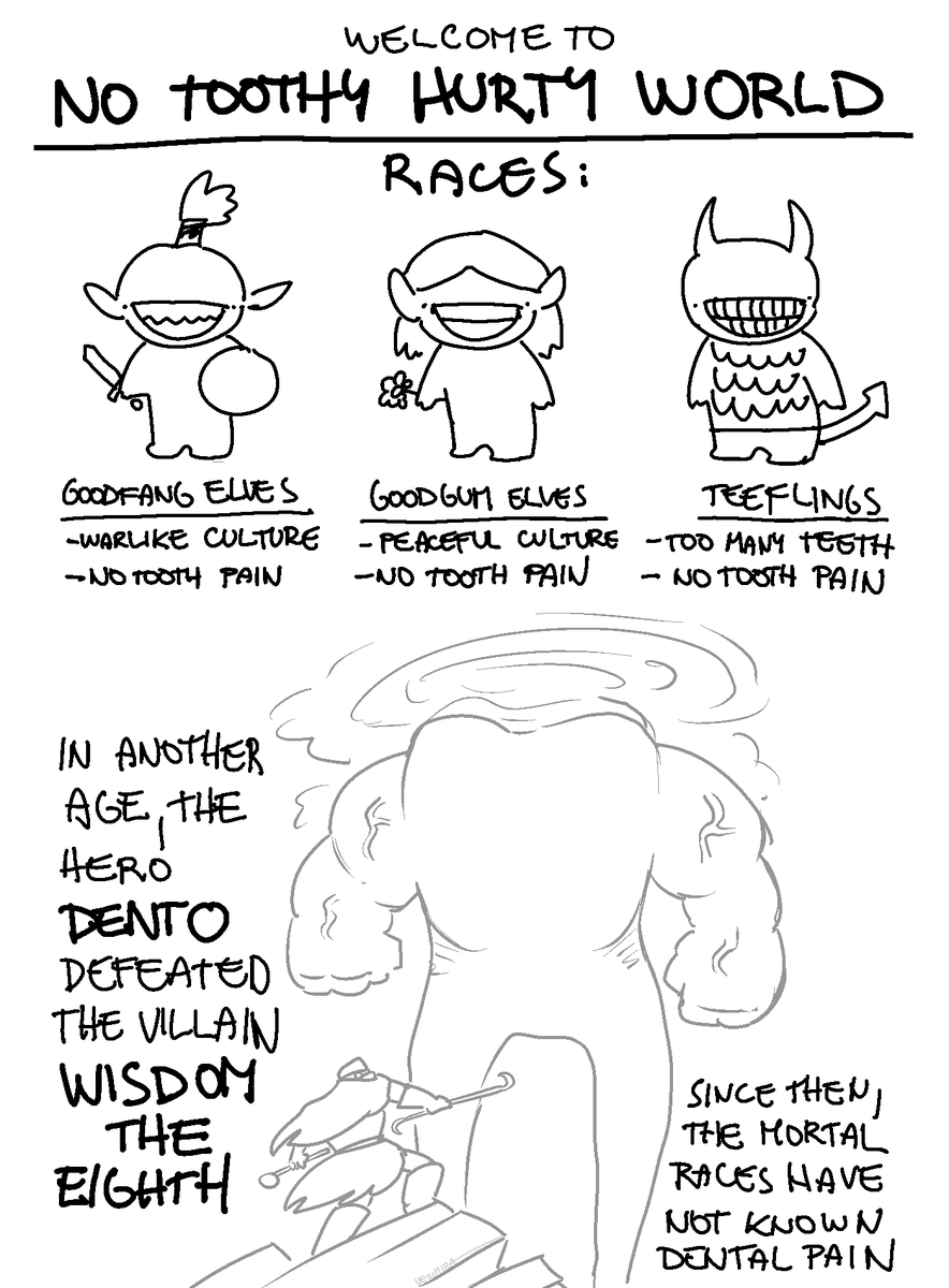 in my copepunk world, im not suffering from cursed teeth
