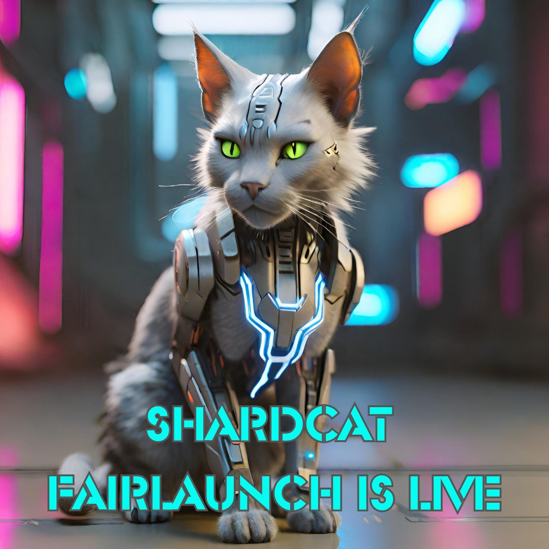 🐱 Our Fairlaunch is LIVE! 🐾 It's time to join our paw-some fairlaunch event! Let's make history together! Participate here 👇 tonraffles.app/jetton/fairlau… #ShardcatFairlaunch #fairlaunch #TON