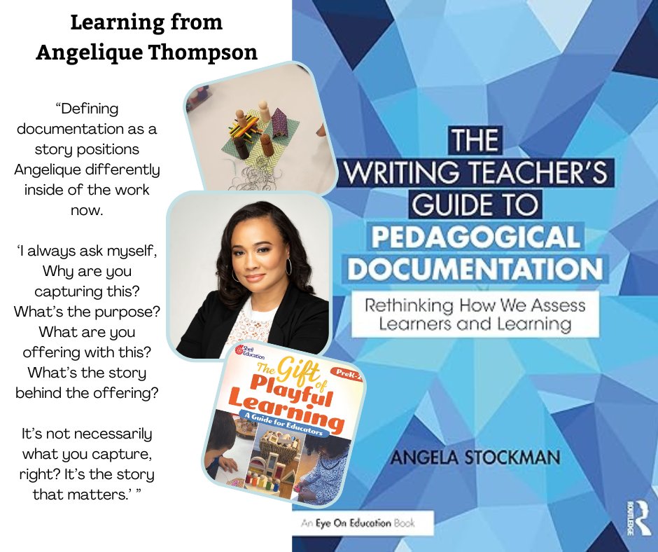 It was a privilege to interview @a_thompsonclass for my latest project, all. I'm giving a copy of The Gift of Playful Learning away in my upcoming Sunday newsletter, too. Subscribe in my link if you'd like.