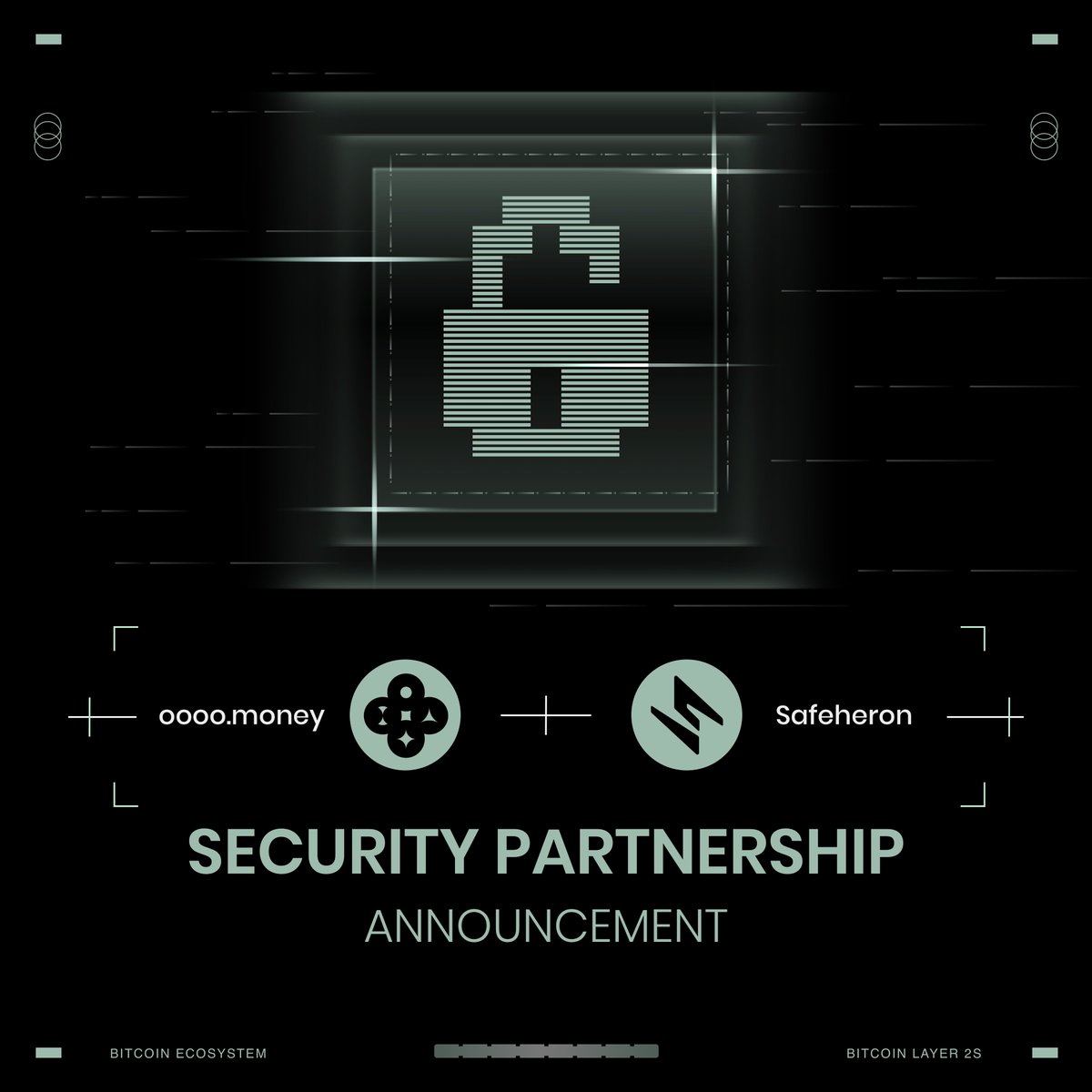 🥂Thrilled to reveal our partnership with @Safeheron, a beacon of security and professionalism in the DeFi ecosystem. 🛡️ Thanks to Safeheron, we're elevating asset security to new heights. 🔒Leveraging state-of-the-art Multi-Party Computation (MPC) and Trusted Execution