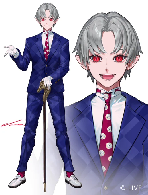 【お知らせ!】男性VTuberばあちゃるさん()の馬の被り物を取り払った素顔のお仕立てさせていただきました!ママの手には負えなさそうですので視聴者の皆様、よろしくお願いいたします  ?#ばあちゃる素顔 
