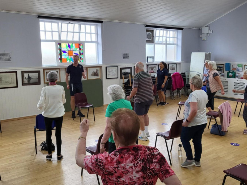 A huge thanks to @PortofAberdeen for their generous donation that ensures our student-led exercise class at @OldTorry will continue to benefit locals over the age of 55. Find out more about the funding in today's P&J ⬇️ pressandjournal.co.uk/fp/news/aberde…