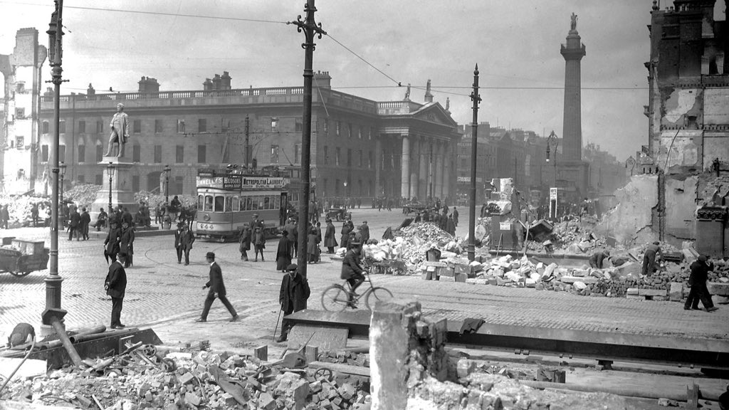 #Yeats poem Easter 1916 - endured for capturing something of the hope & desperation of that moment. Those who fought & died for #Irish freedom were people he knew. He mixed the personal with the public & coined enduring line ‘A terrible beauty is born.’ Its truth still resonates.