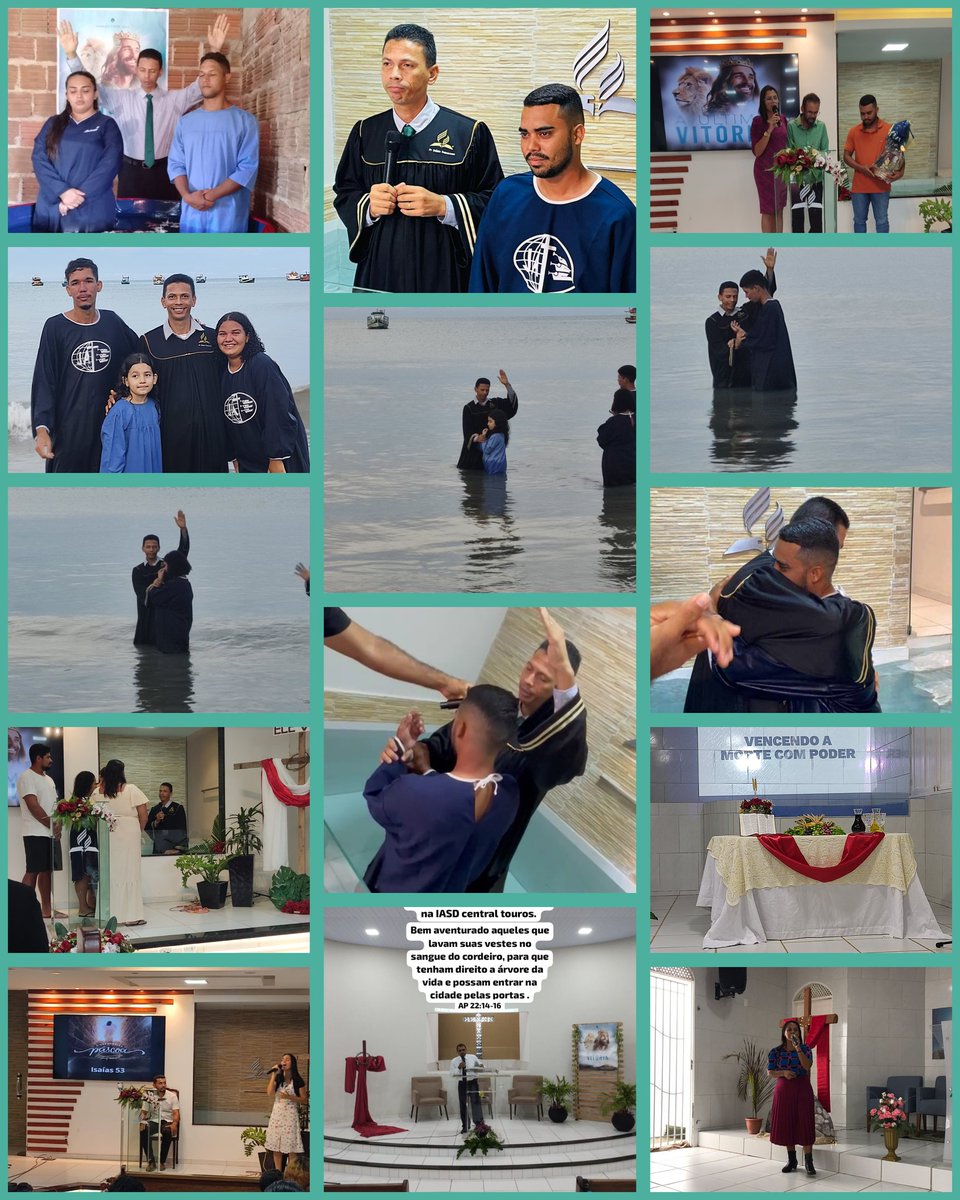 Alguns registros da Semana Santa no distrito Touros. Houve festa na terra e no céu pelas decisões ao batismo. Outras decisões serão colhidas nas próximas semanas.
#mrp #terradeproezas