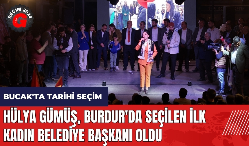 ⚡ Burdur'da seçilen ilk kadın belediye başkanı Hülya Gümüş kimdir?: Burdur'un Bucak ilçesinde yapılan seçimlerde Hülya Gümüş, Burdur'da seçilen ilk kadın belediye başkanı oldu. dlvr.it/T4vfMF #SEÇİM2024YERELBURDUR